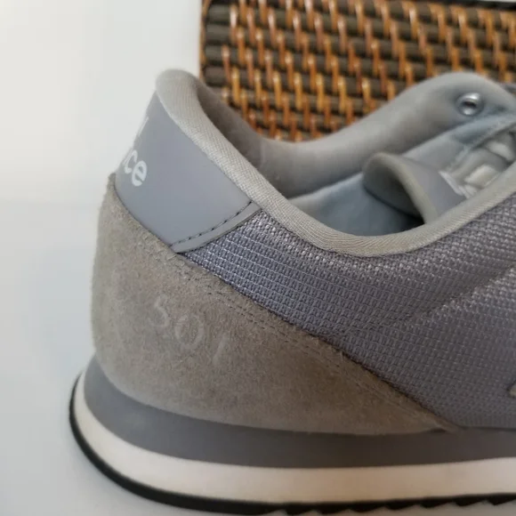 New Balance 501 Gray Running Cross Training Athletic Sneakers